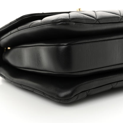 Chanel Lambskin Quilted Small Trendy CC Dual Handle Flap Bag Black 9 of 12