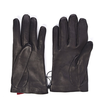 Gucci Nappa GG Bow Gloves 8 Black Pink 2 of 4