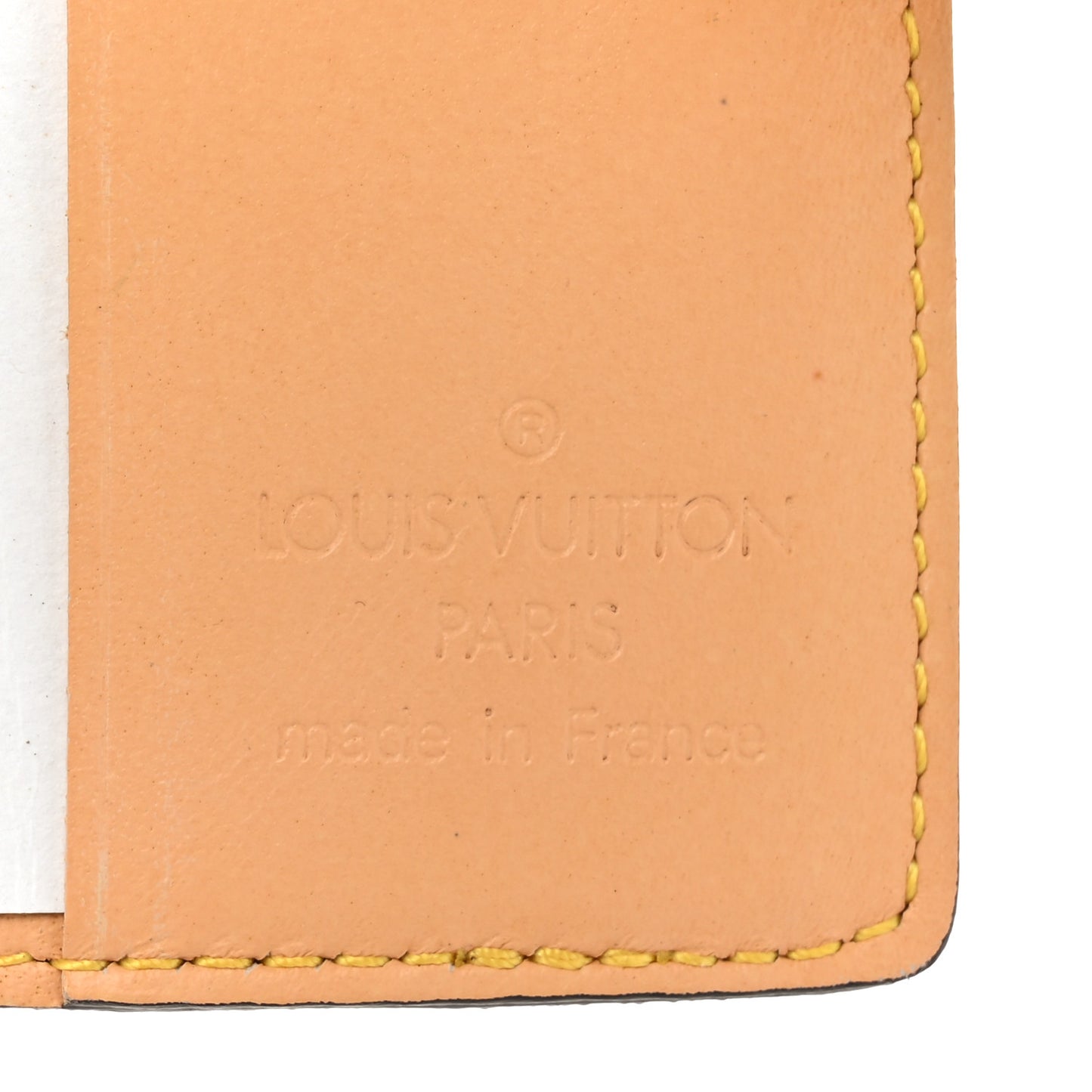 Monogram Cherry Blossom Carnet de Bal Mini Agenda Cover Brown
