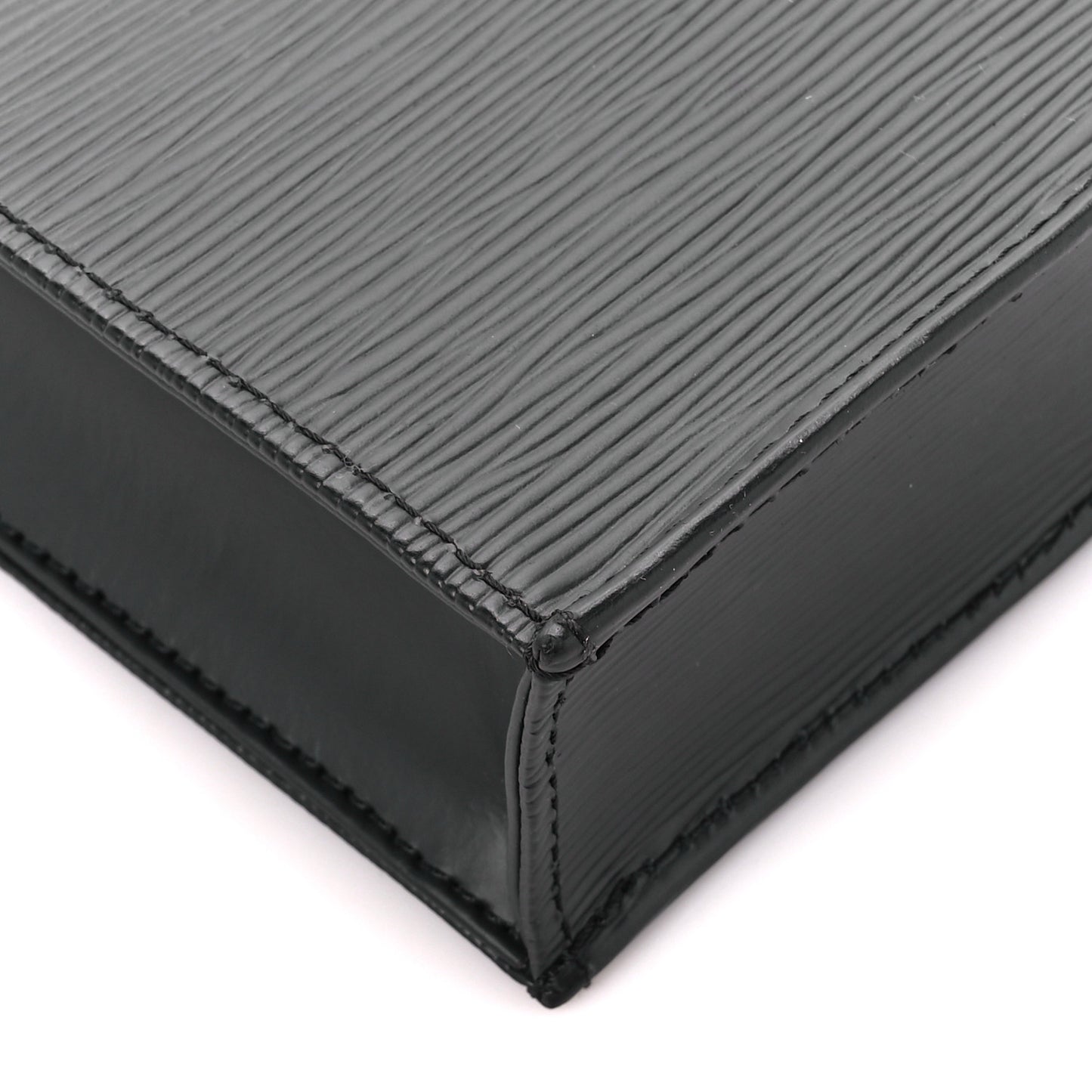 Epi Jacquard Petit Sac Plat Black