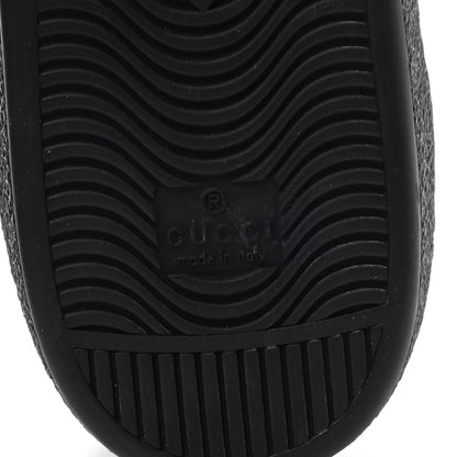 Gucci Calfskin Ayers Web Mens Dionysus High Top Sneakers 10 Black 6 of 9