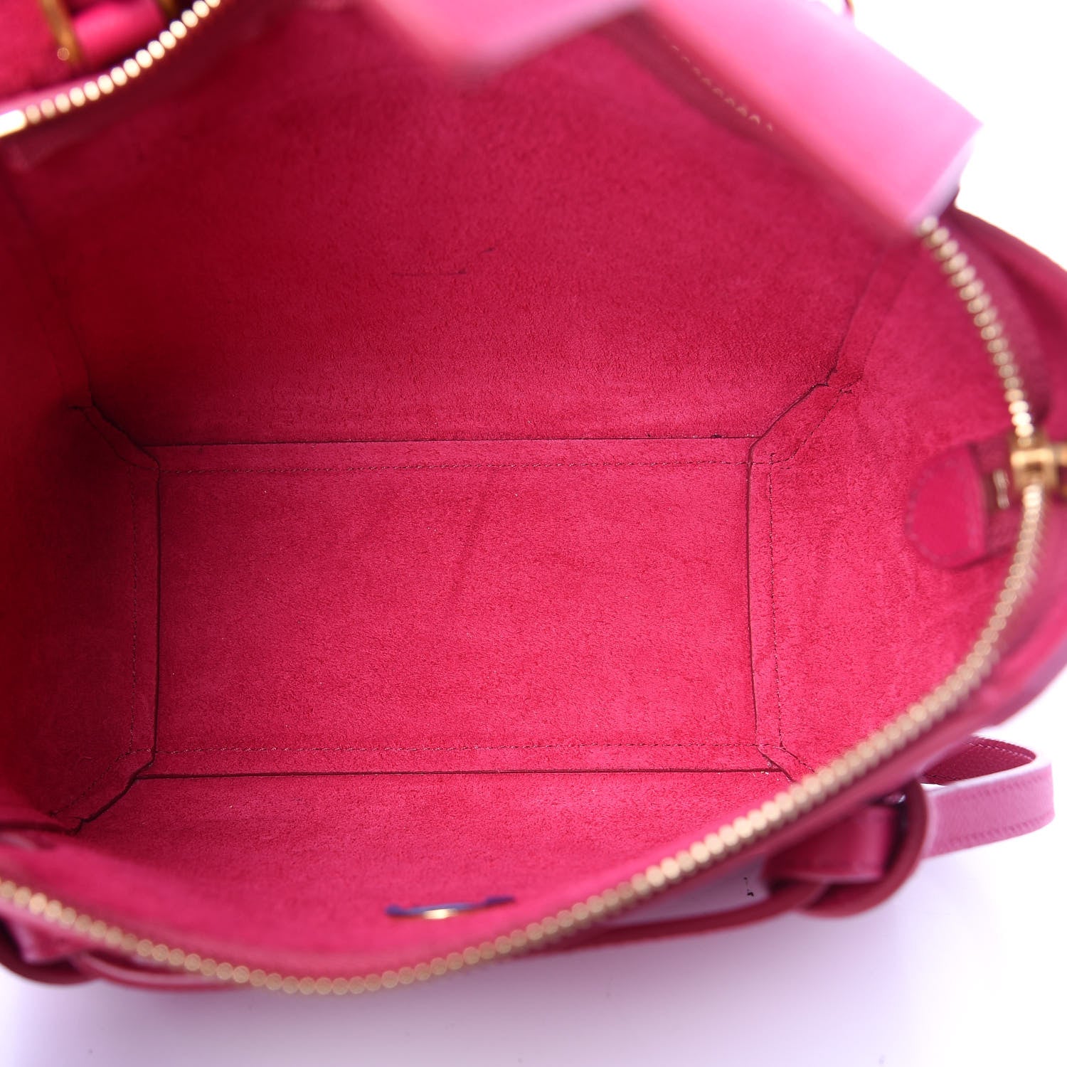 Celine Grained Calfskin Nano Belt Bag Pink 6 of 11