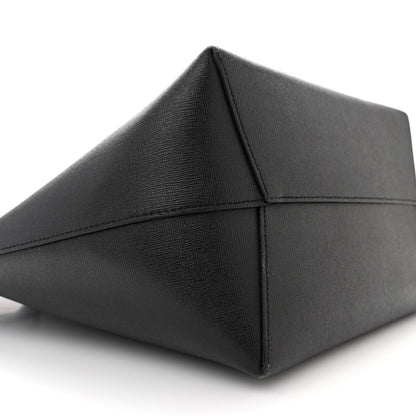 Mansur Gavriel MANSUR GAVRIEL Saffiano Bucket Bag Black Flamma 10 of 17