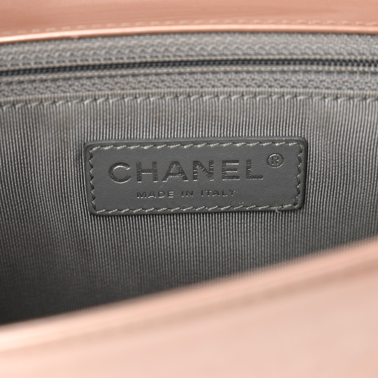 Chanel Iridescent Glazed Calfskin Medium Boy Flap Light Pink 6 of 15