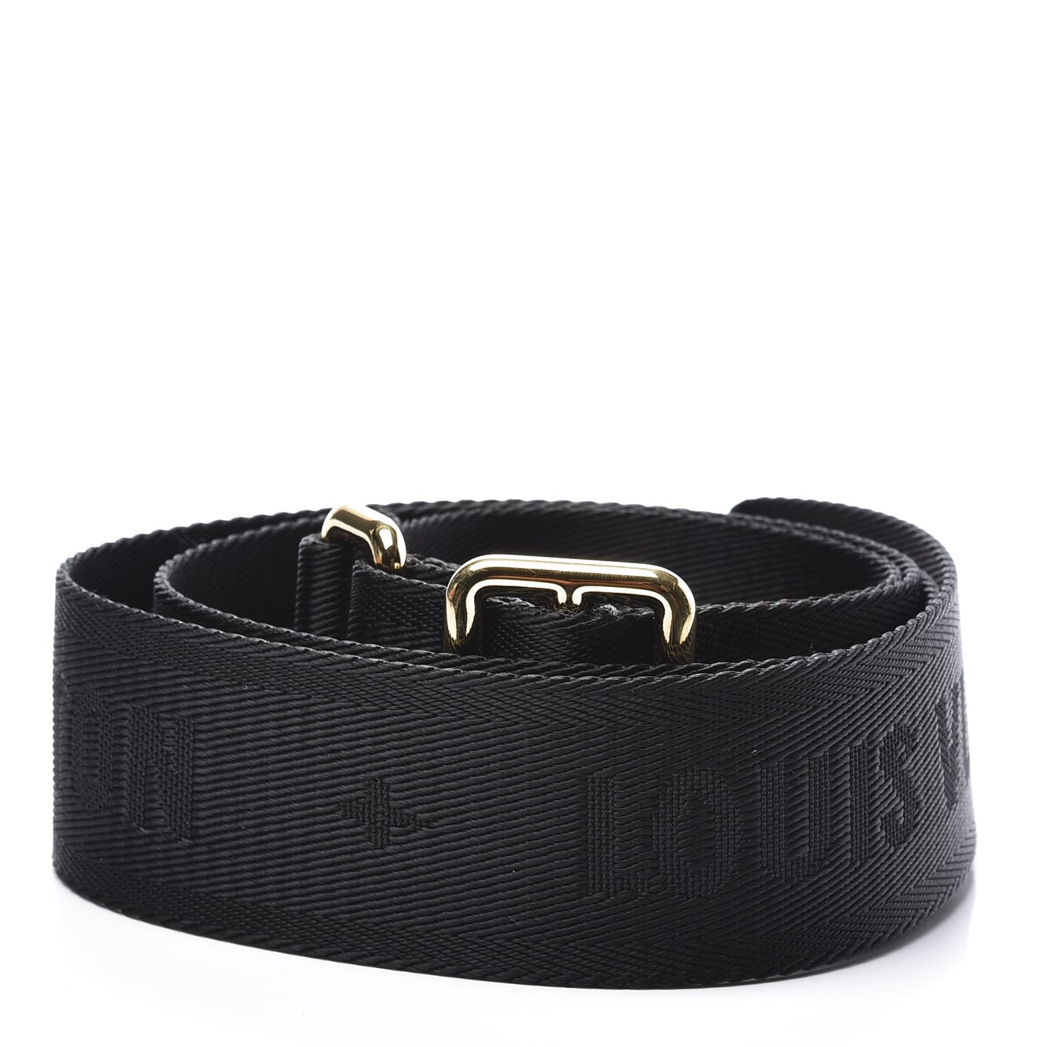 Louis Vuitton Nylon Petite Malle Souple Shoulder Strap Black 2 of 5