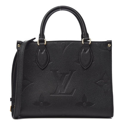 Louis Vuitton Empreinte Monogram Giant Onthego PM Black 1 of 11