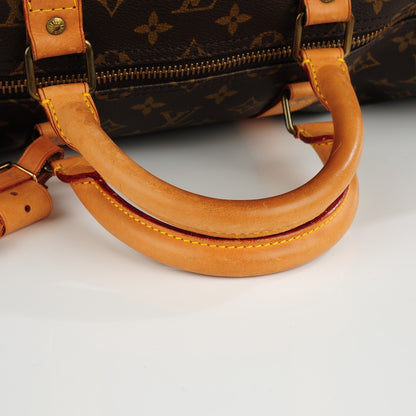 Louis Vuitton Monogram Keepall Bandouliere 55 7 of 10