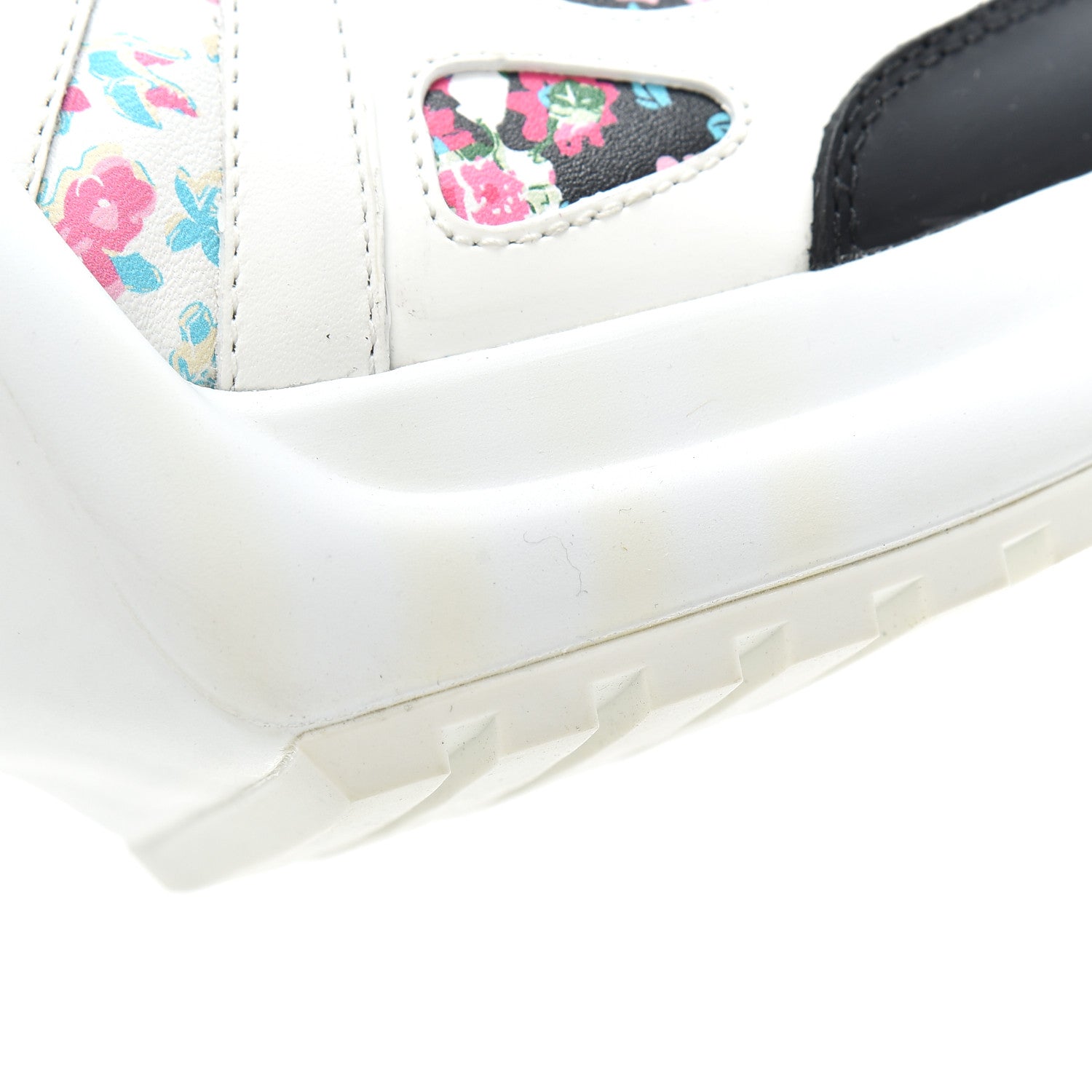 Louis Vuitton Flower Printed Calfskin Monogram LV Archlight Sneakers 41 Black Rose 10 of 14