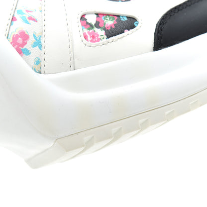 Louis Vuitton Flower Printed Calfskin Monogram LV Archlight Sneakers 41 Black Rose 10 of 14