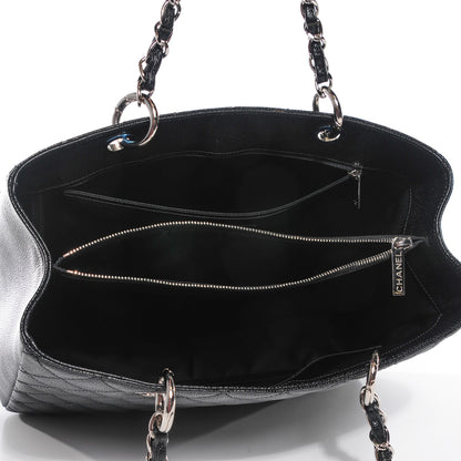 Chanel Caviar Quilted Grand Shopping Tote GST Black 7 of 7