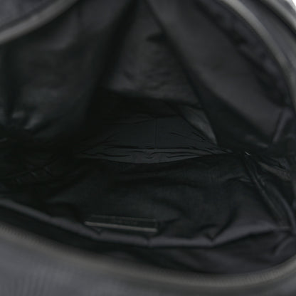 Burberry Nylon Jacquard Check Backpack Black 6 of 10