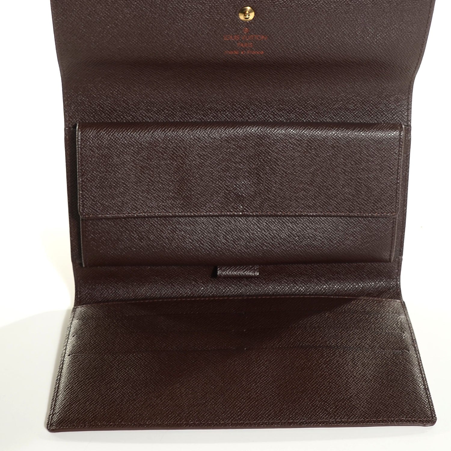 Louis Vuitton Damier Ebene Porte Tresor International Wallet 5 of 7