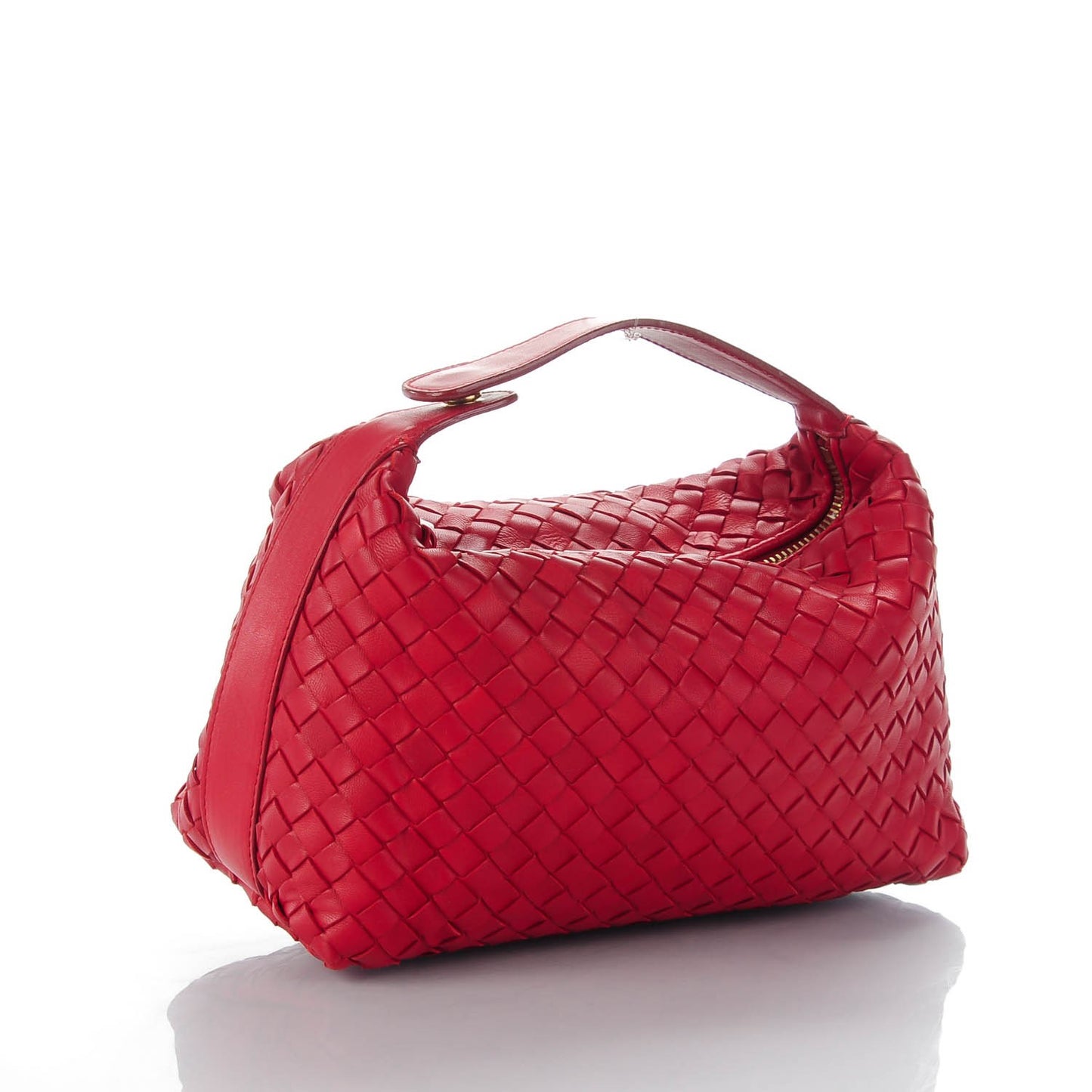Nappa Intrecciato Large Cosmetic Case Carmino