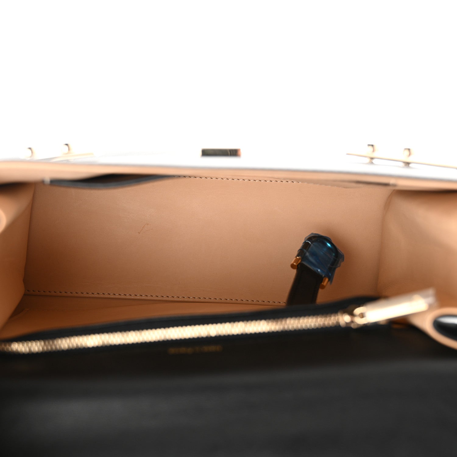 Delvaux Calfskin MM Tempete Satchel Black 5 of 11
