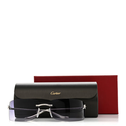 Cartier Panthere De Cartier Sunglasses CT0503S Silver 7 of 7