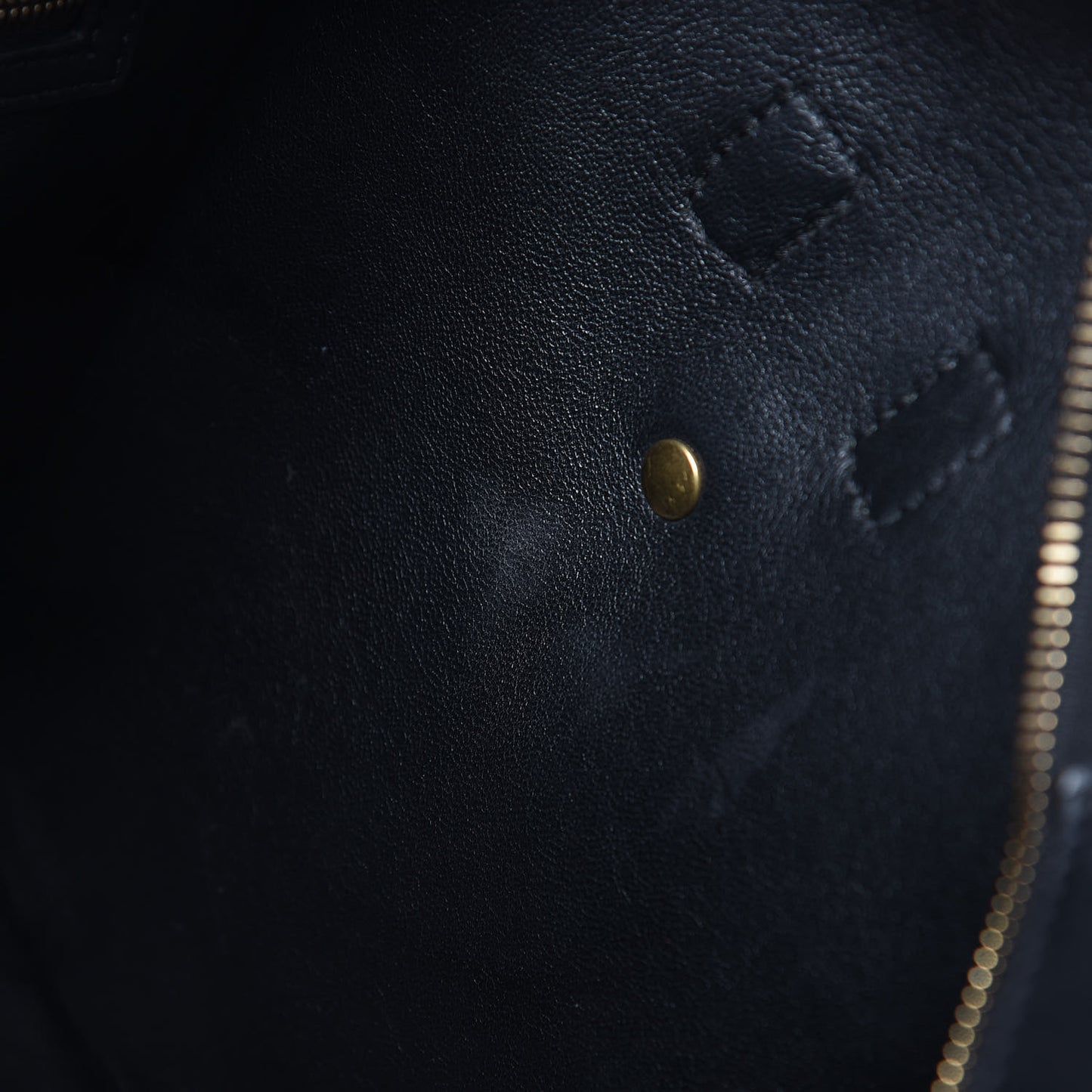 Smooth Calfskin Mini Luggage Black