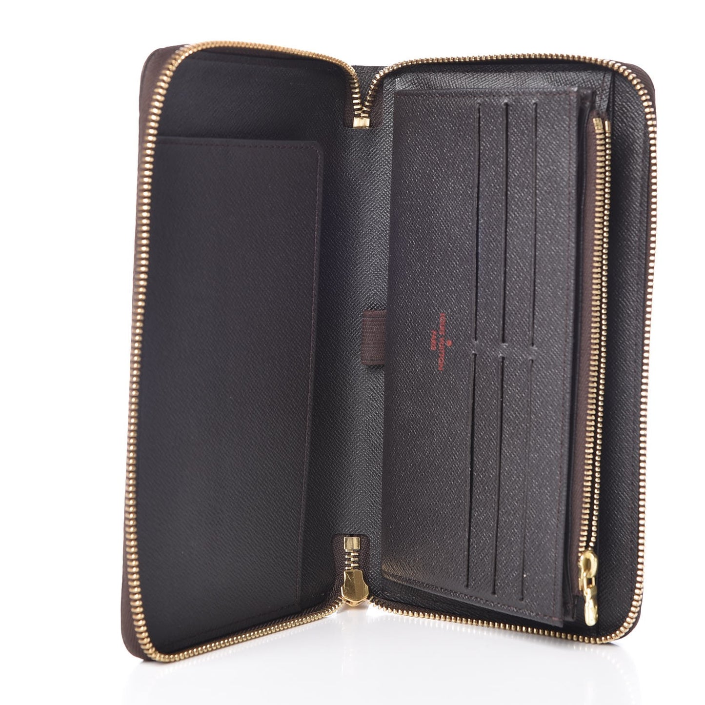 Damier Ebene Zippy Organizer Wallet