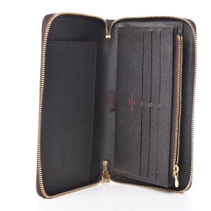 Louis Vuitton Damier Ebene Zippy Organizer Wallet 5 of 7