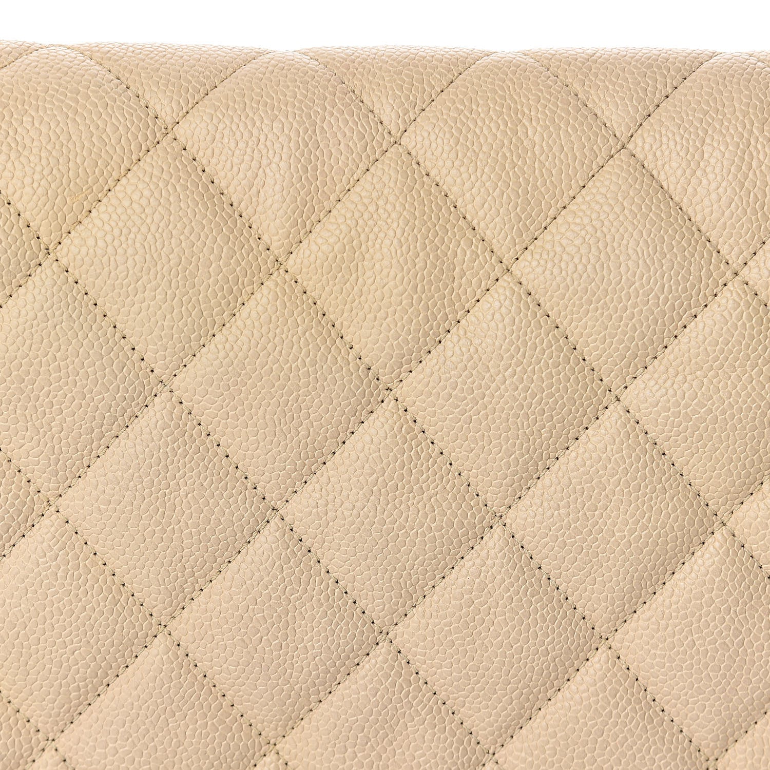 Chanel Caviar Quilted Large French Riviera Flap Beige 12 of 20