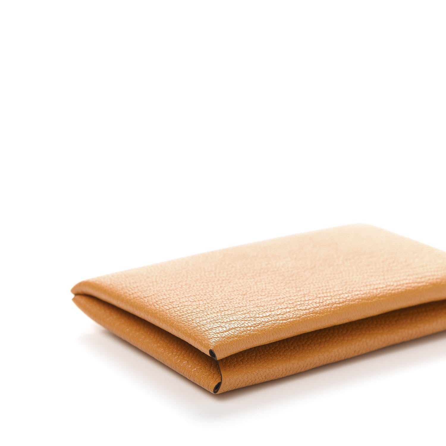 Hermes Chevre Mysore Calvi Card Case Moutarde 8 of 10