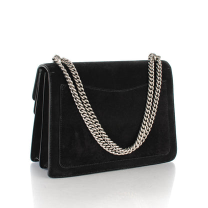 Gucci Suede Medium Dionysus Shoulder Bag Black 3 of 7