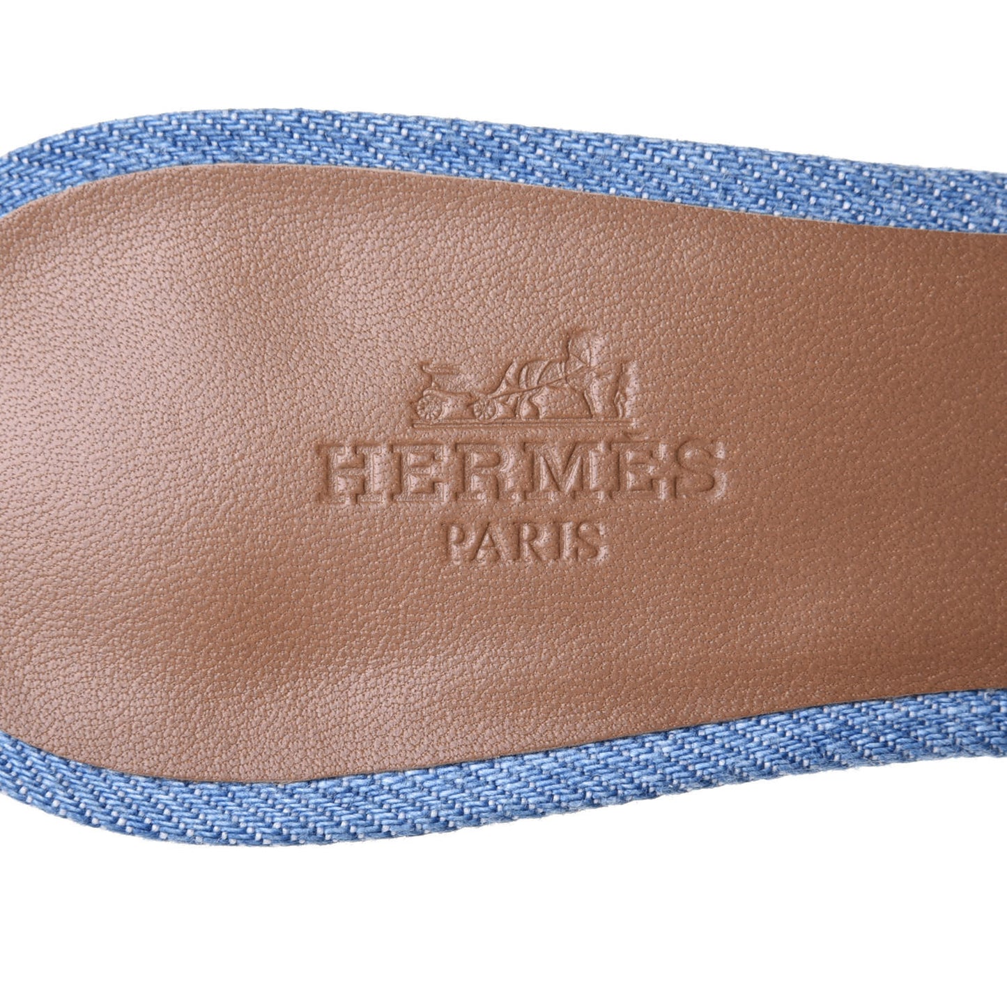 Denim Oasis Sandals 36 Bleu Clair