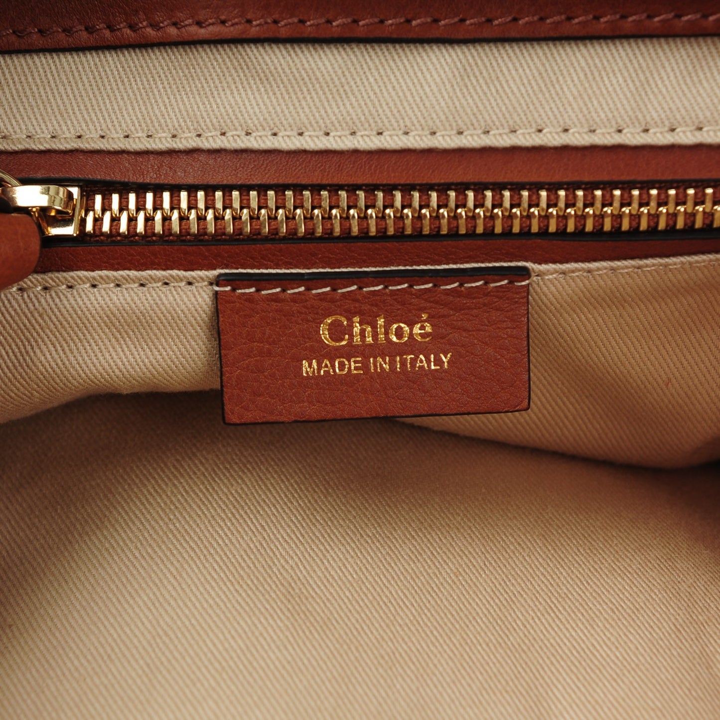 Suede Calfskin Medium Faye Backpack Tan