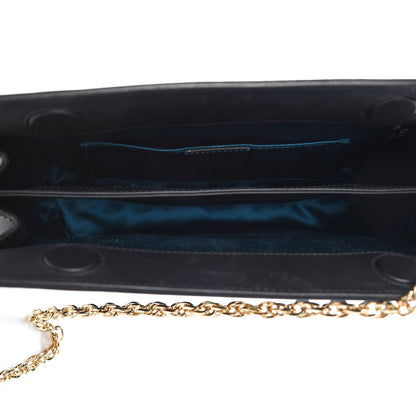 Gucci Suede Patent GG Web Small Ophidia Chain Shoulder Bag Black 5 of 8