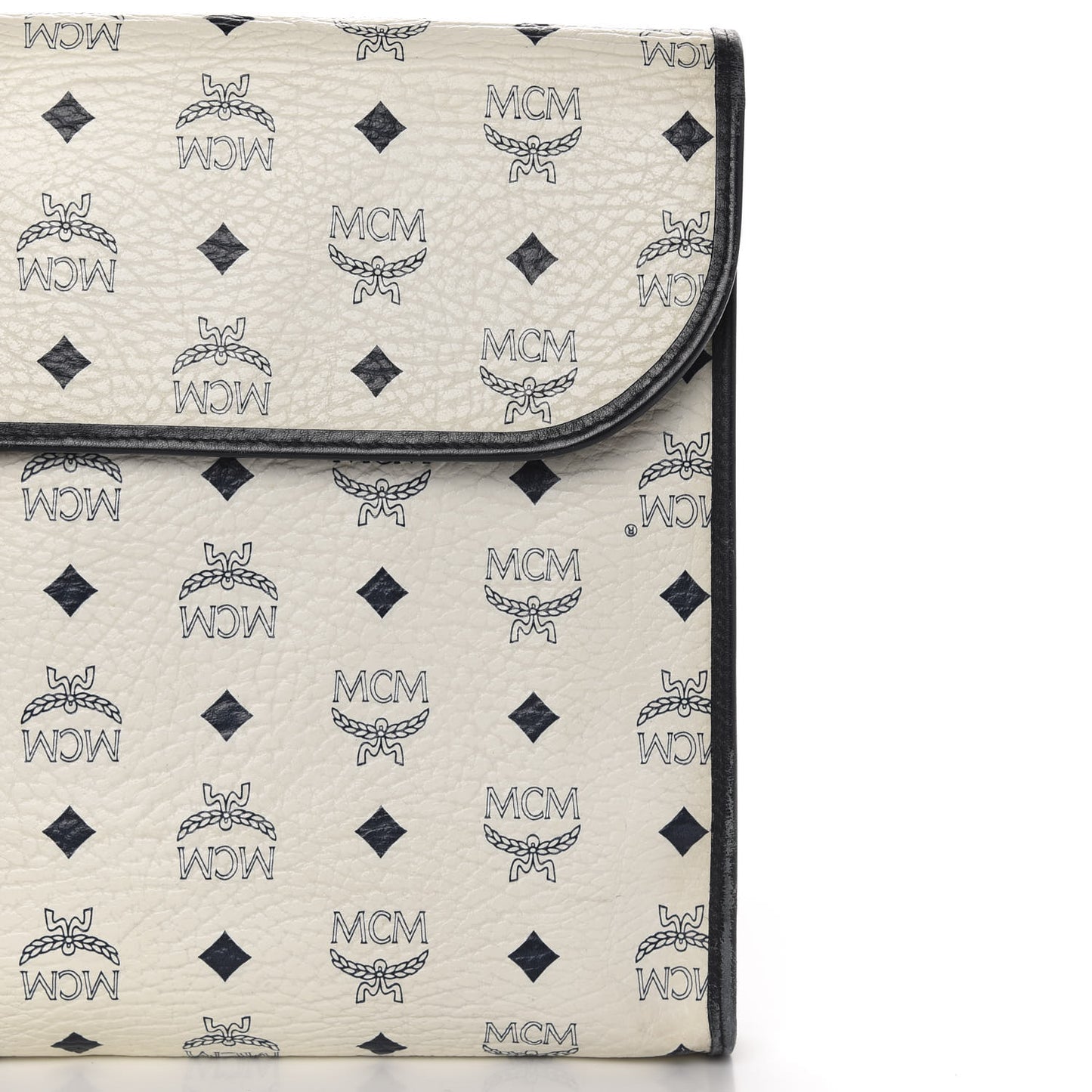 Visetos Pouch White Black
