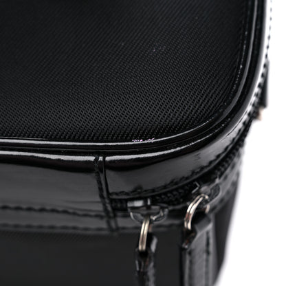 Gucci Canvas Patent Calfskin Bamboo Cosmetic Case Black 13 of 13