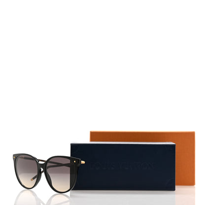 Louis Vuitton Monogram Acetate LV First Round Sunglasses Z1710W Black 7 of 7