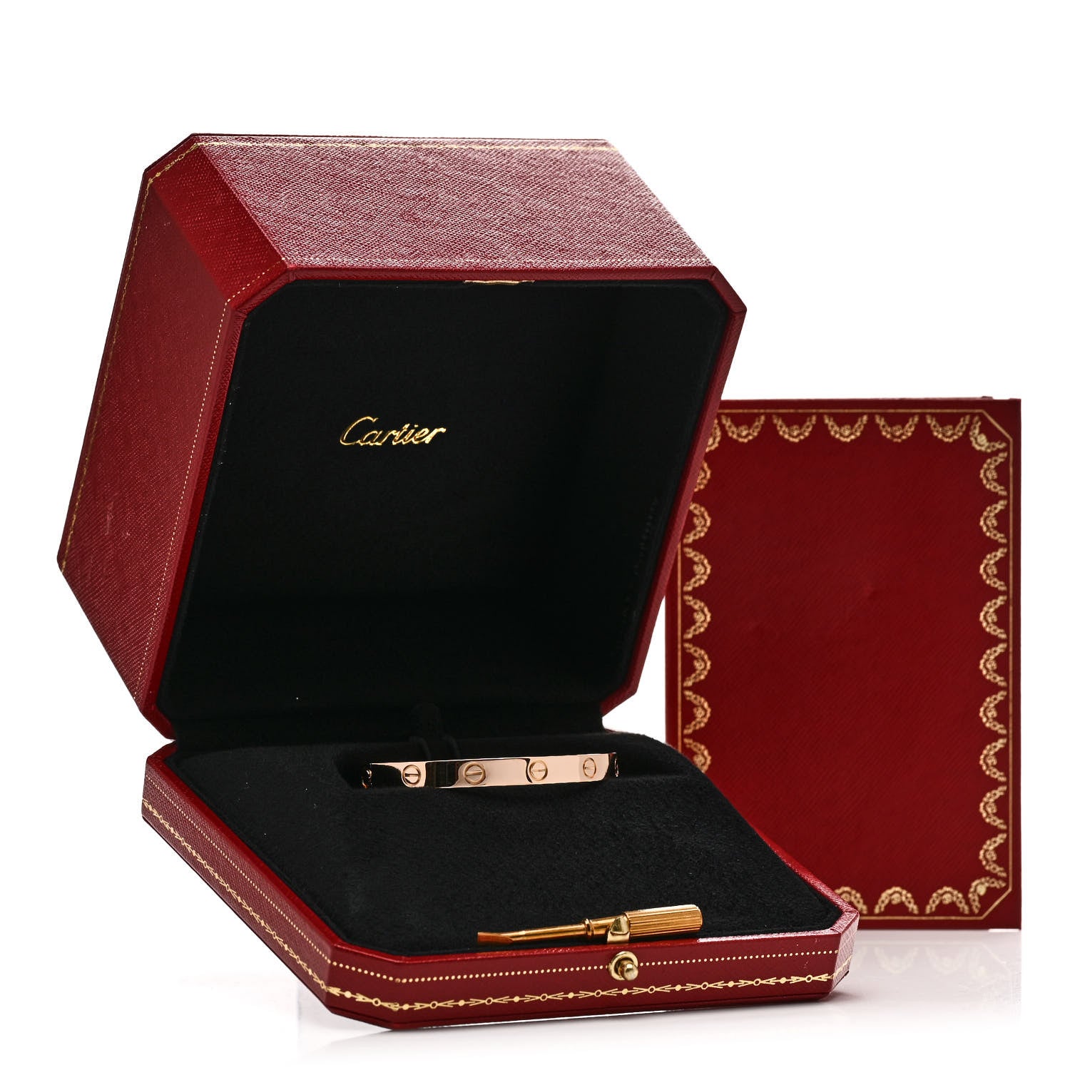 Cartier 18K Pink Gold LOVE Bracelet 16 9 of 9