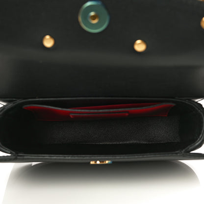 Valentino Garavani Calfskin Small Supervee Crossbody Bag Black 5 of 9