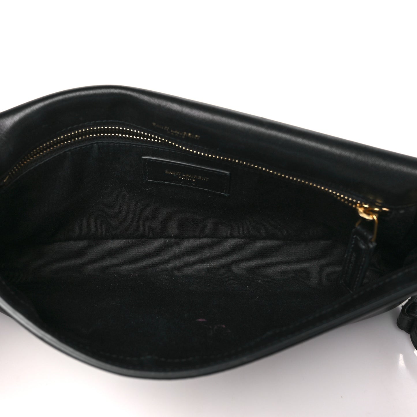 Lambskin Monogram Tassel Kate 99 Black