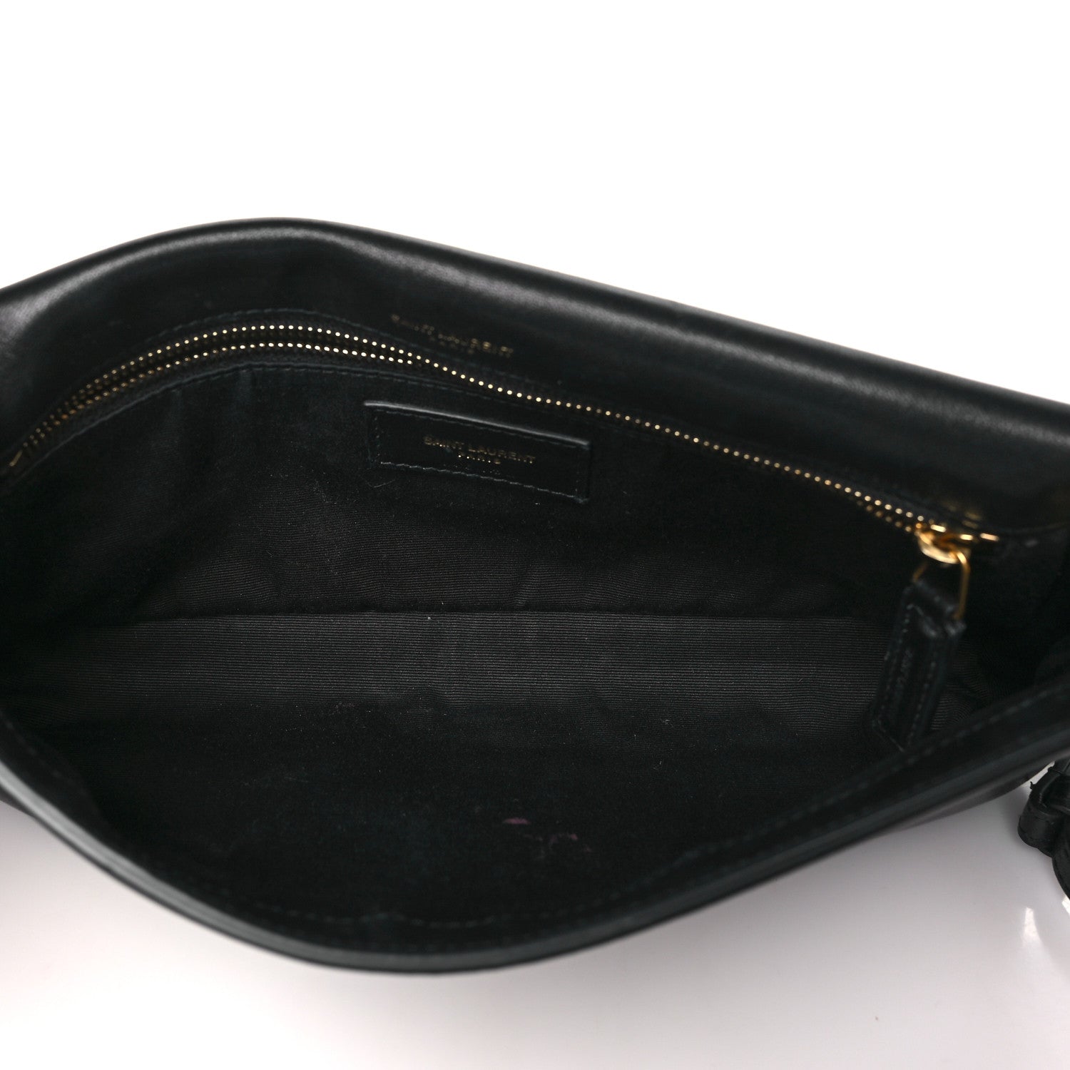 Saint Laurent Lambskin Monogram Tassel Kate 99 Black 5 of 12