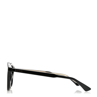 Gucci Round Avana Sunglasses GG0124SA Black Tortoise 3 of 9