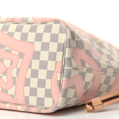 Louis Vuitton Damier Azur Tahitienne Neverfull MM 10 of 10