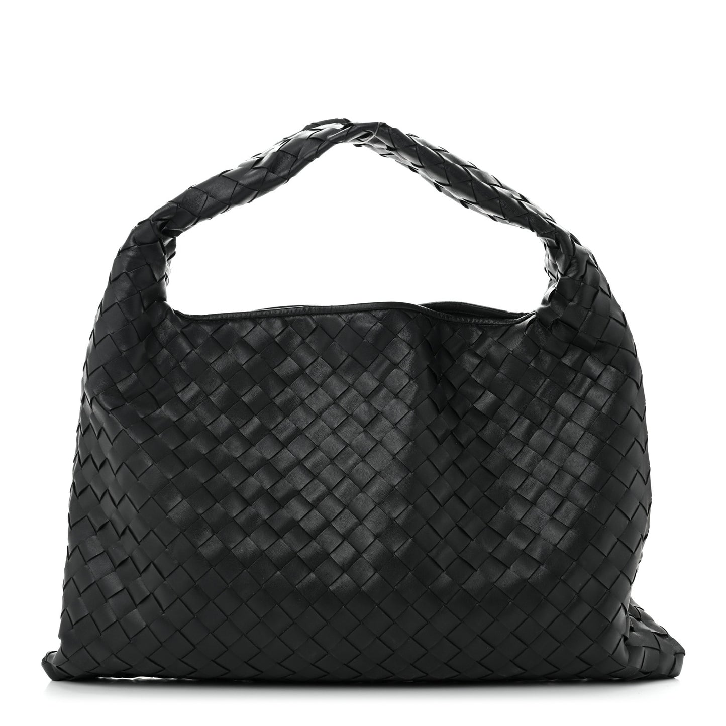 Calfskin Intrecciato Small Hop Ardoise