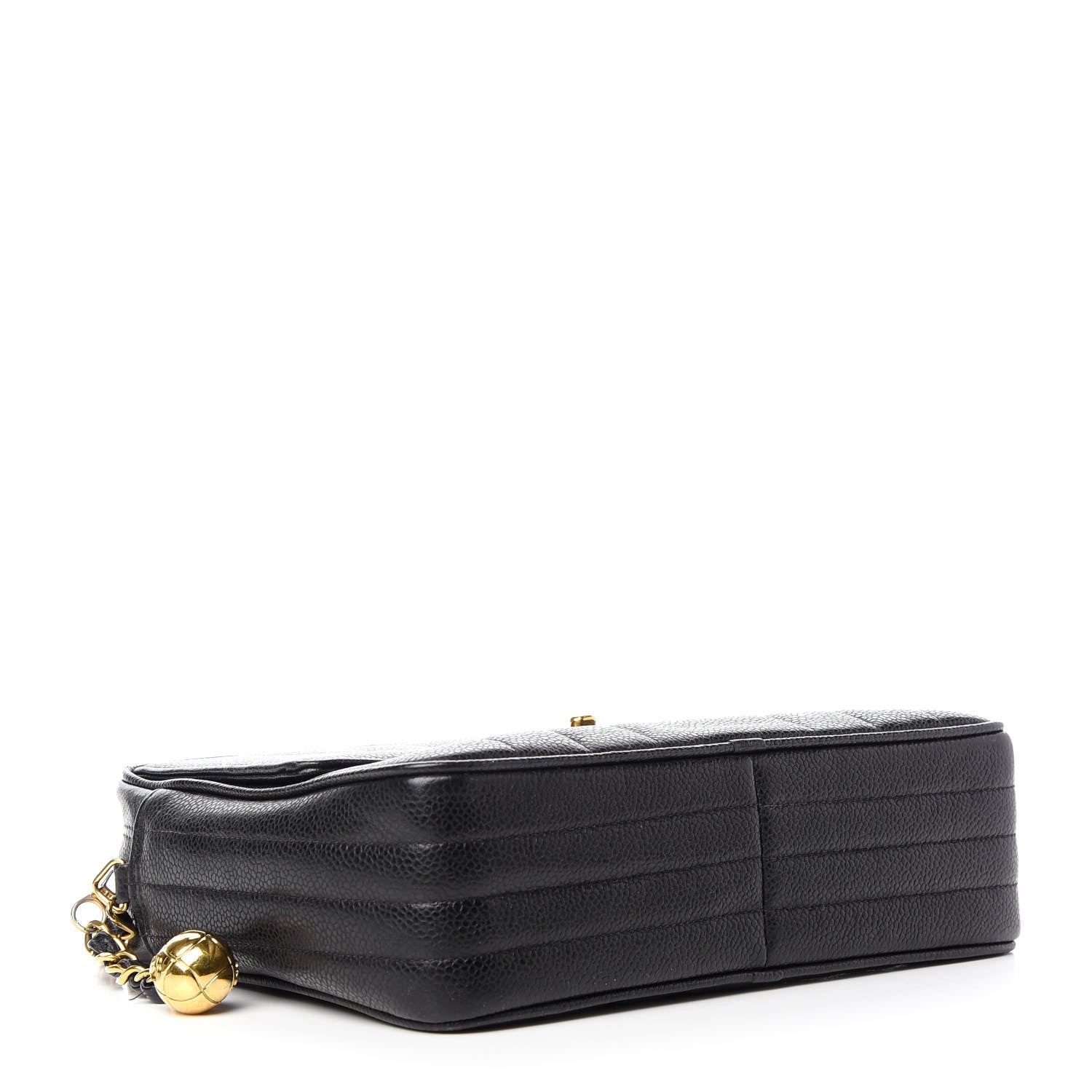 Chanel Caviar Vertical Quilt Camera Bag Black 4 of 10