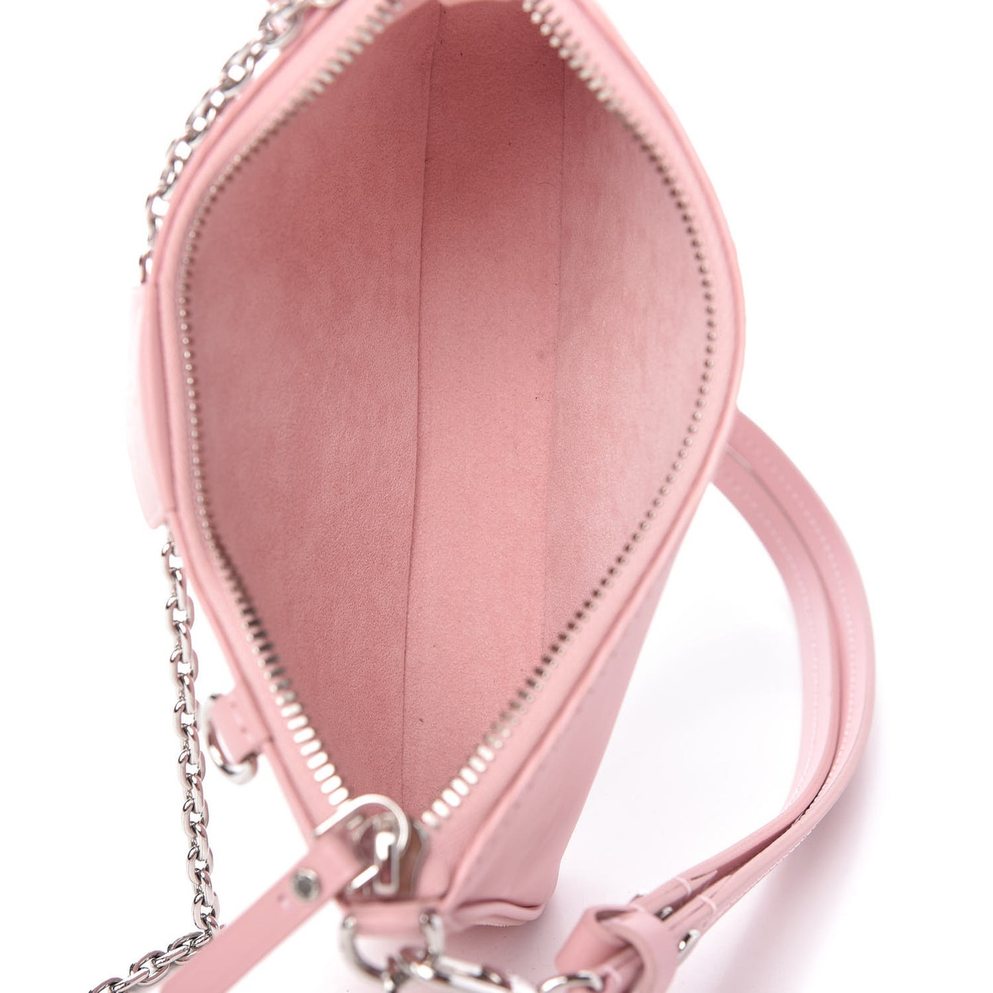 Epi Easy Pouch On Strap Rose Ballerine