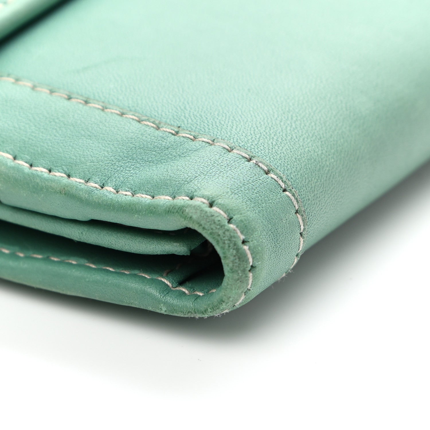 Gucci Calfskin Monogram Continental Wallet Green 11 of 14