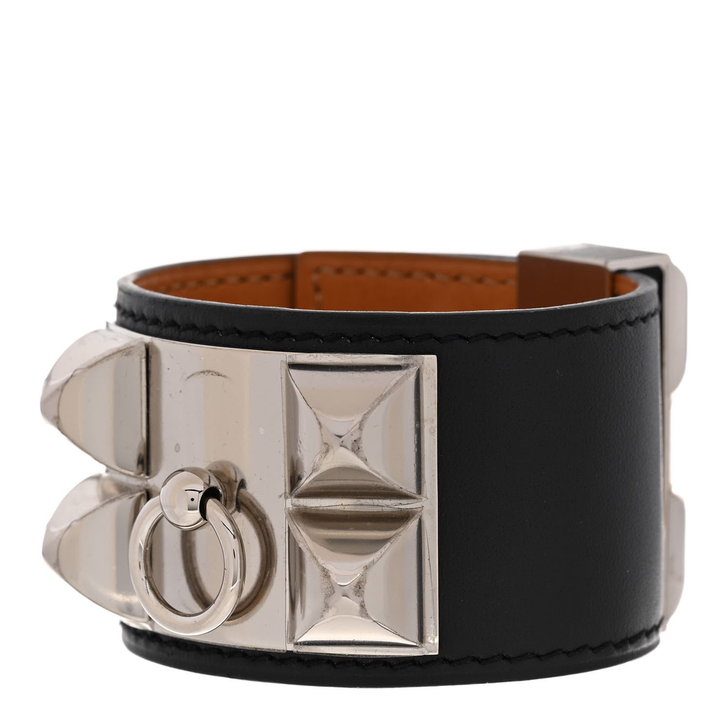 Hermes Box Collier de Chien CDC Bracelet S Black 1 of 6