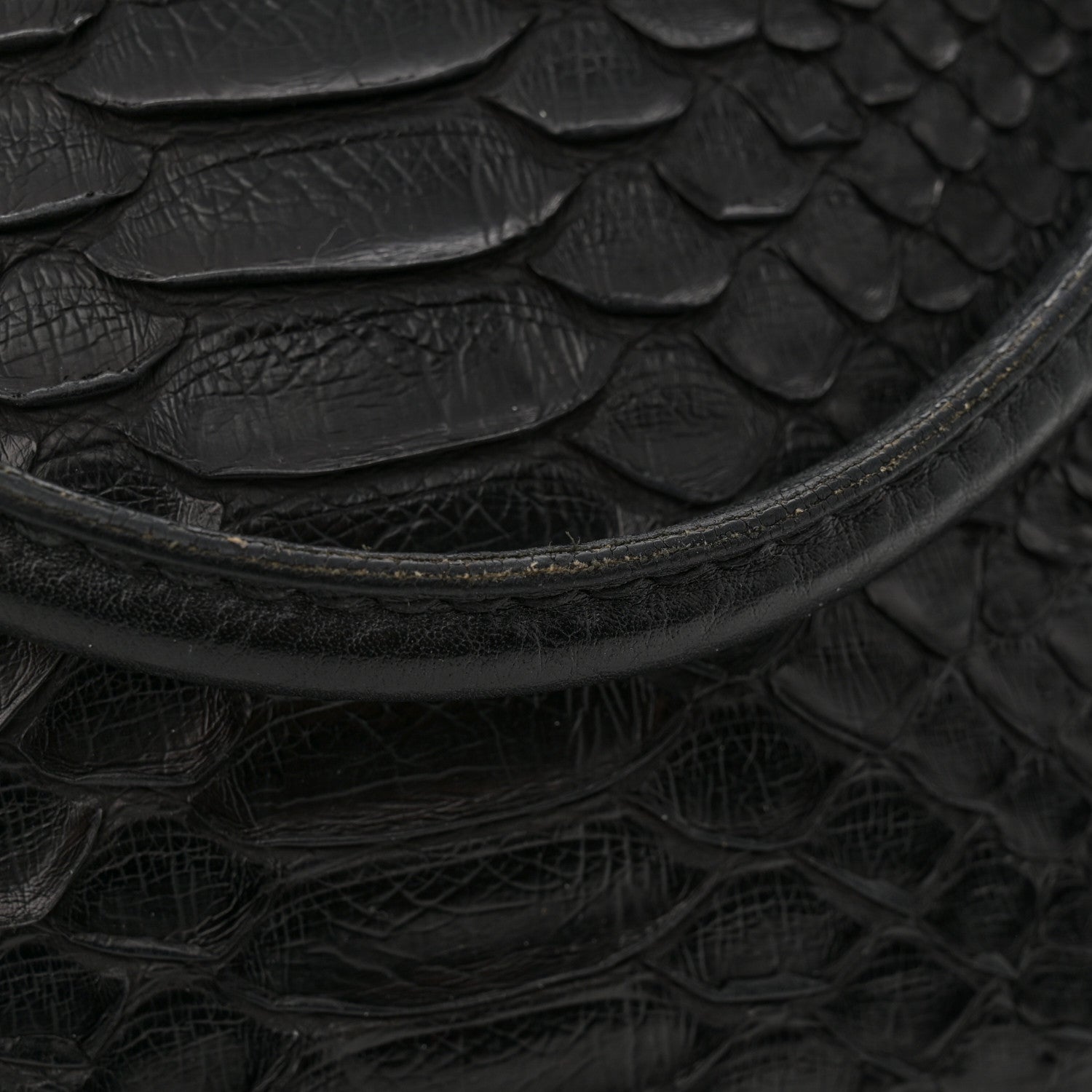 Gucci Snakeskin Large GG Running Tote Black 14 of 16
