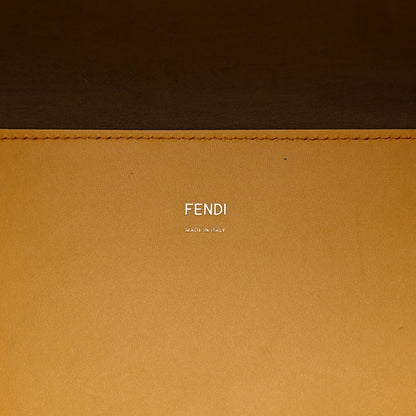 Fendi Vitello King Tamponato Plexiglass Medium Fendi Sunshine Shopper Tote Mimosa 5 of 9