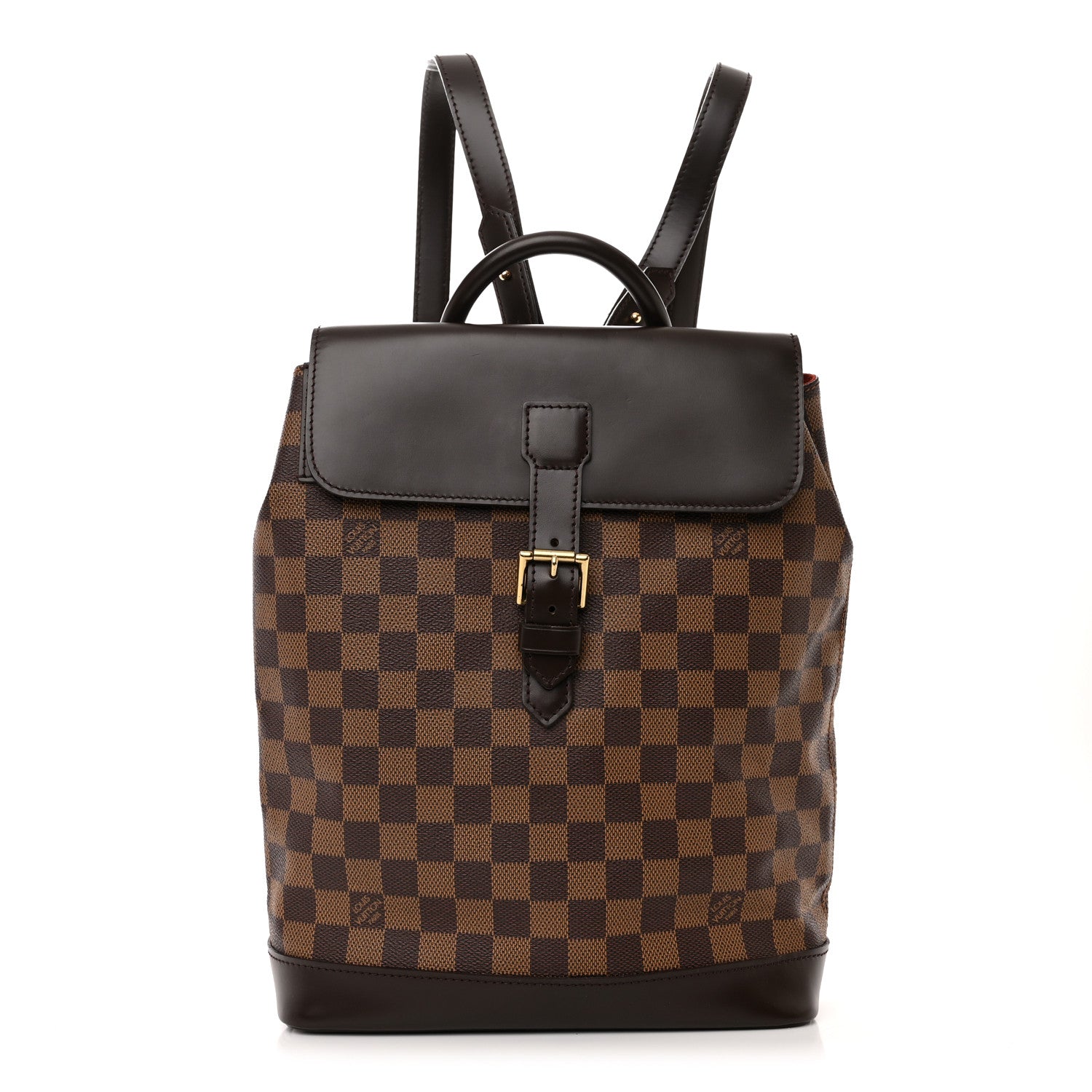 Louis Vuitton Damier Ebene Soho Backpack 1 of 9