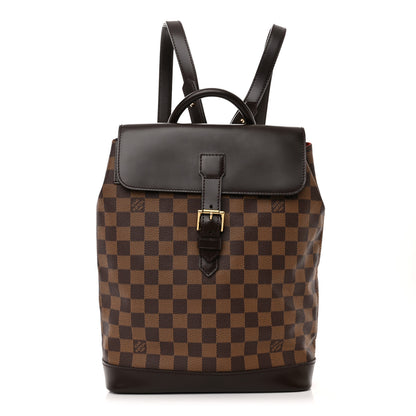 Louis Vuitton Damier Ebene Soho Backpack 1 of 9