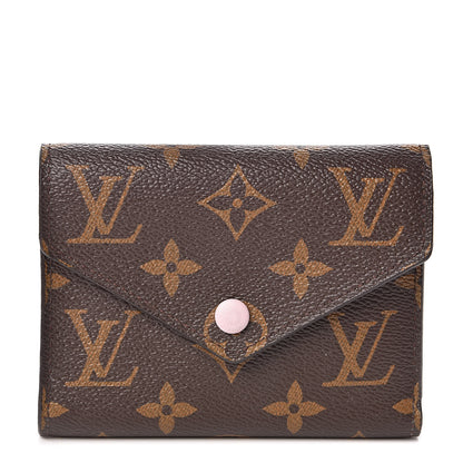 Louis Vuitton Monogram Victorine Wallet Rose Ballerine 1 of 9
