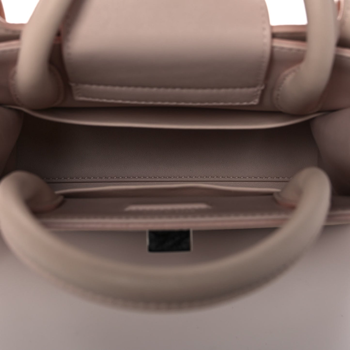 Grained Calfskin Mini Diorever Flap Rose Poudre