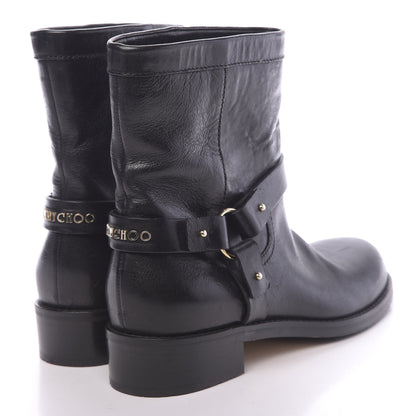 Jimmy Choo Calfskin Boots 39 Black 4 of 7