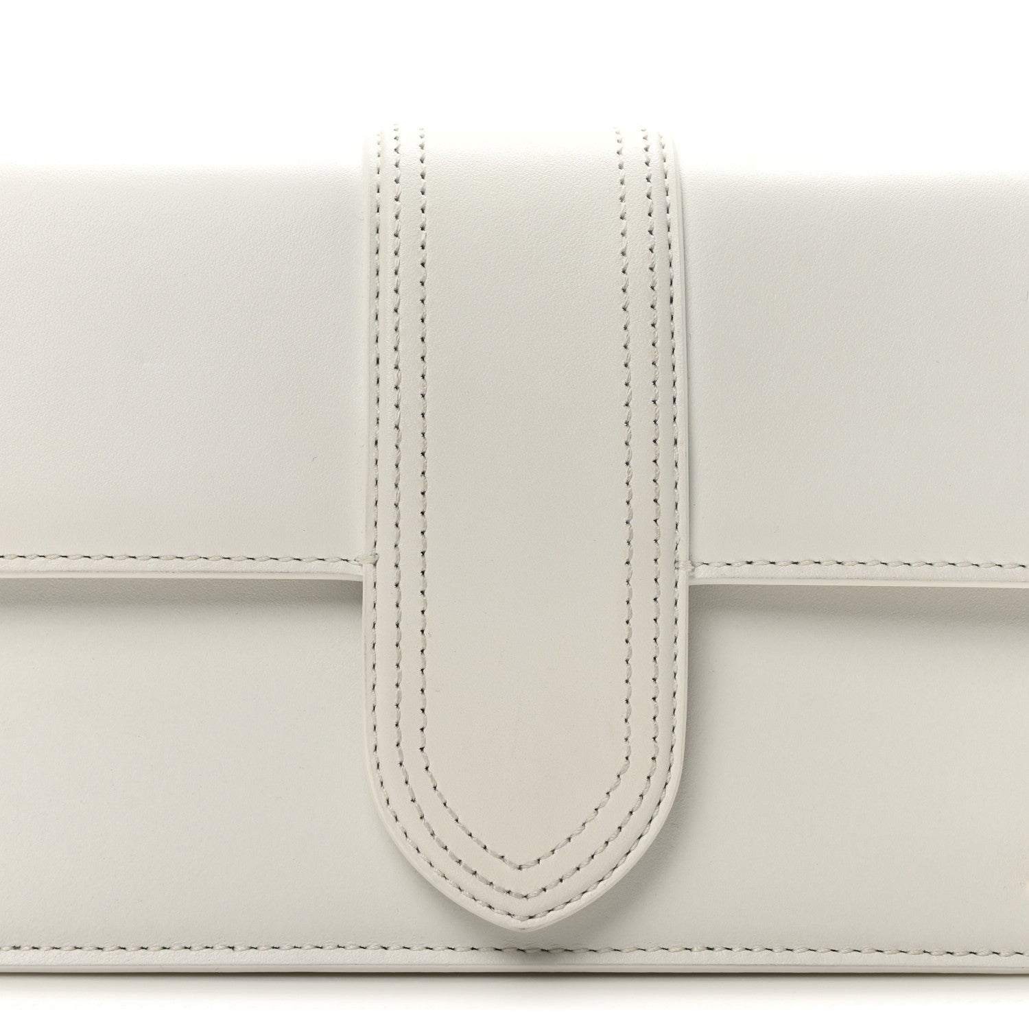 Jacquemus Smooth Calfskin Le Bambino Long White 7 of 9